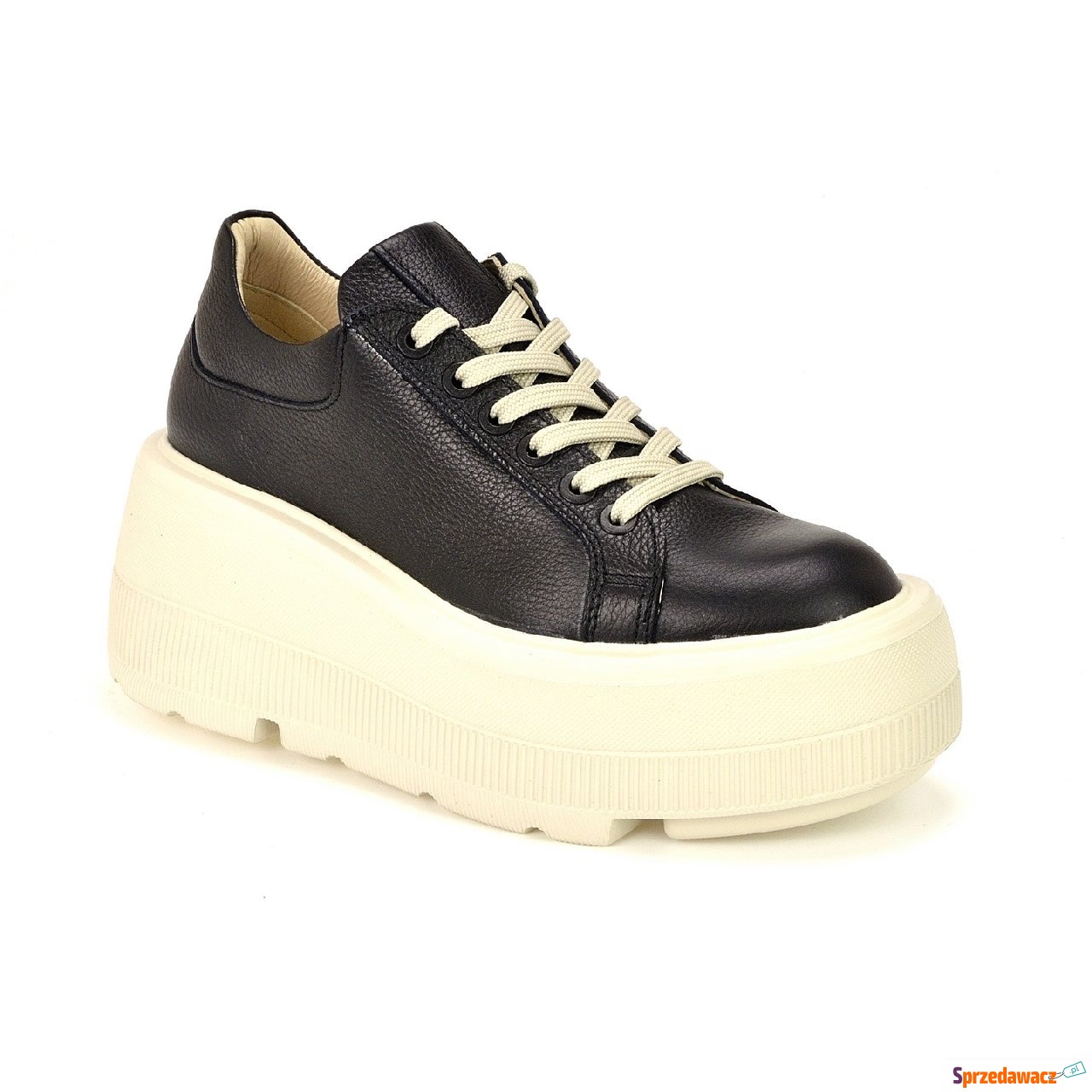 Czarne Sneakersy  Kampa  N1000...