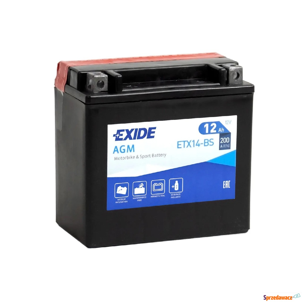 Akumulator motocyklowy Exide E...