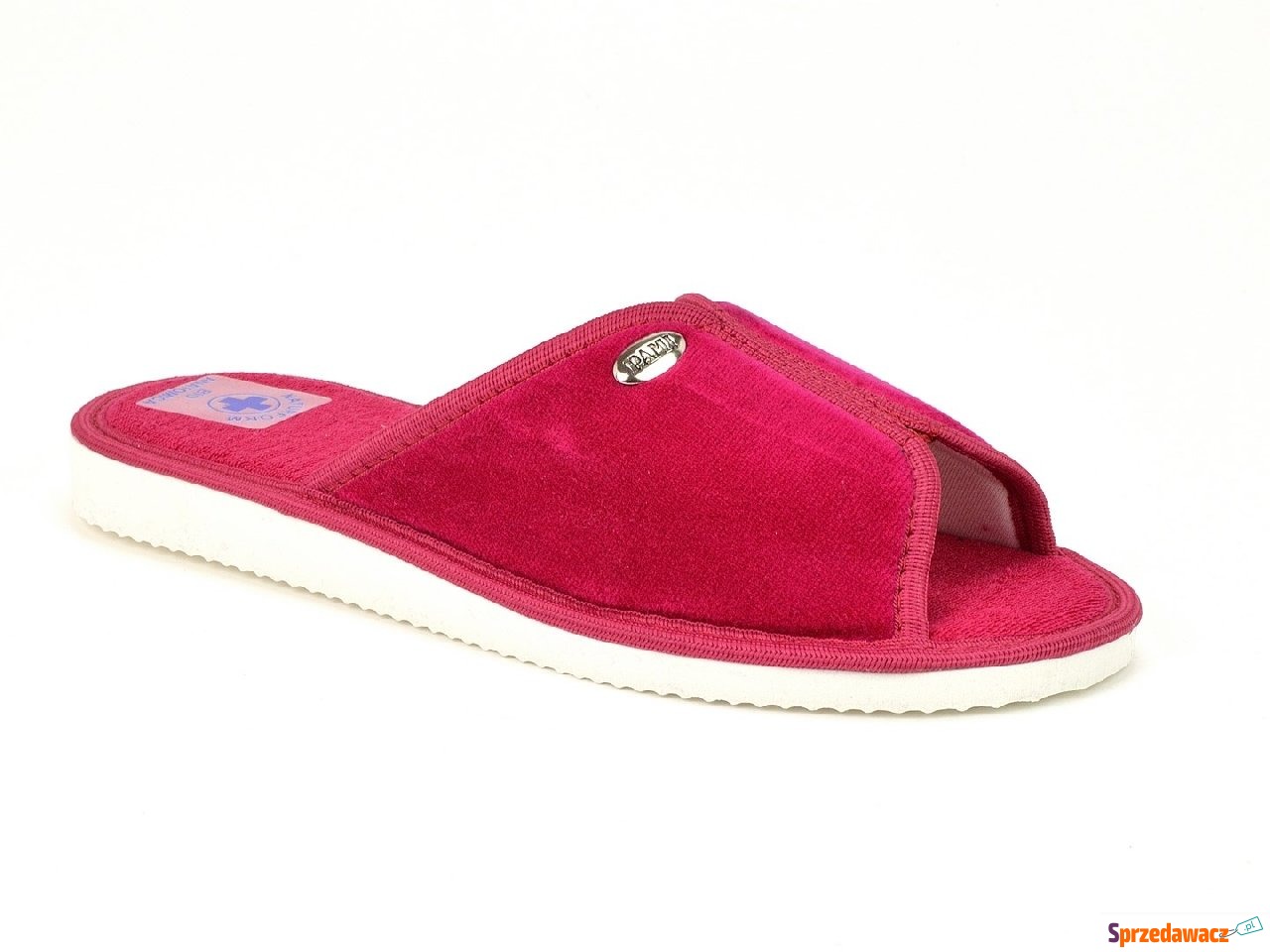 Pantofle PAMI 020-DOG-G purpurowe