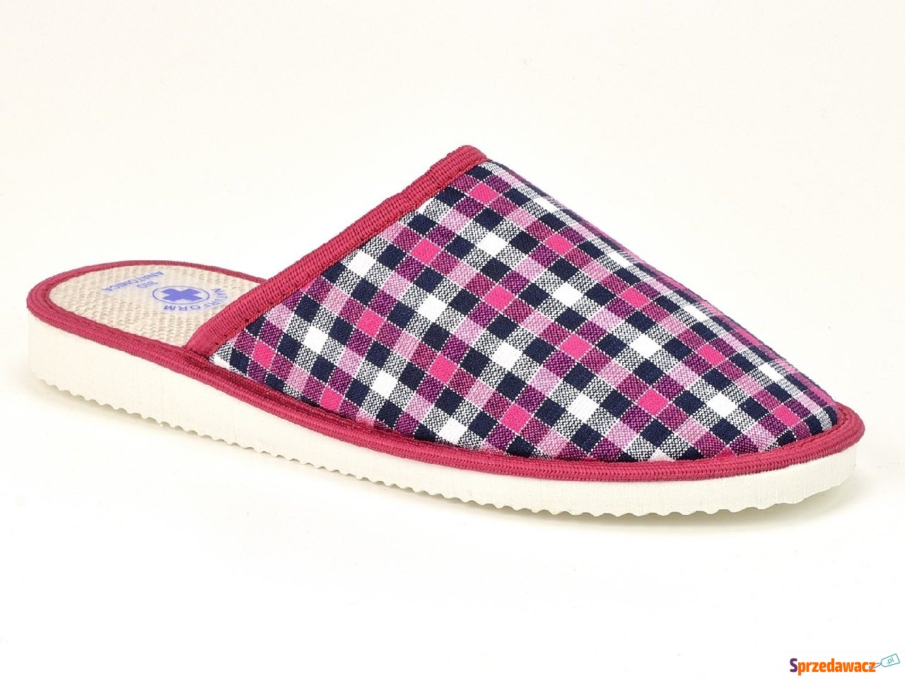 Pantofle PAMI  078 DZG-KR czerwone...