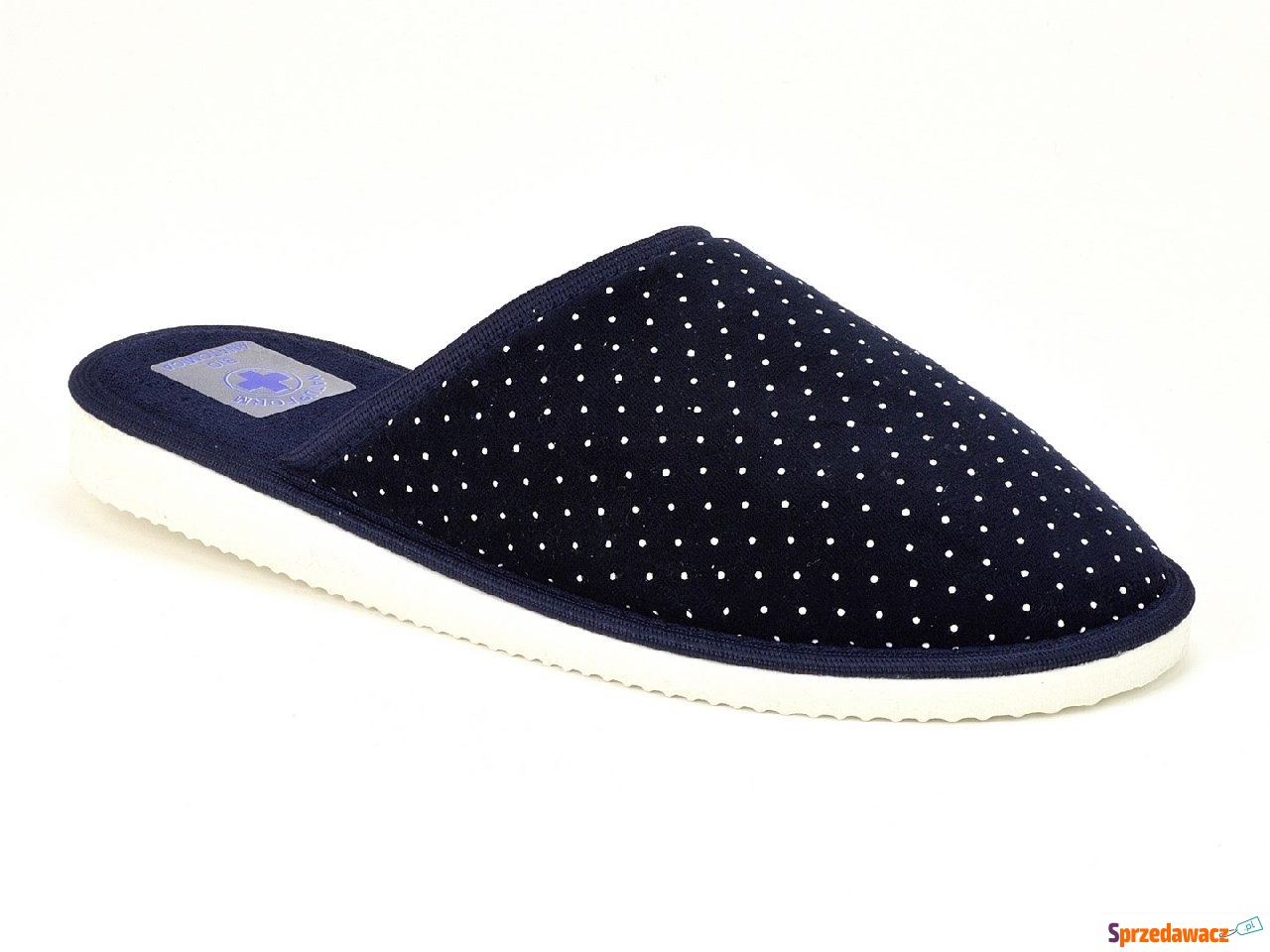 Pantofle PAMI  089 DZG granatowe