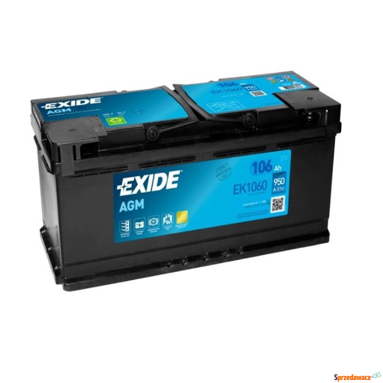 Akumulator 106Ah 950A Exide AGM...