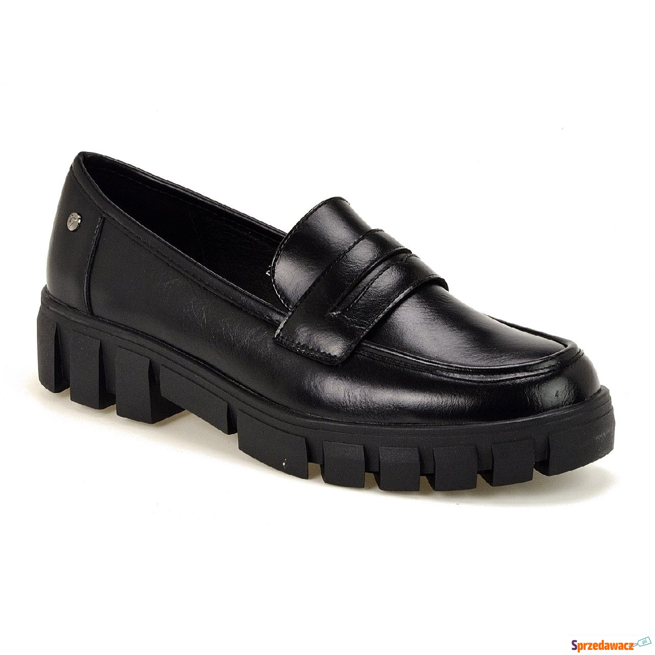 Mokasyny Vinceza 58275 czarne lico
