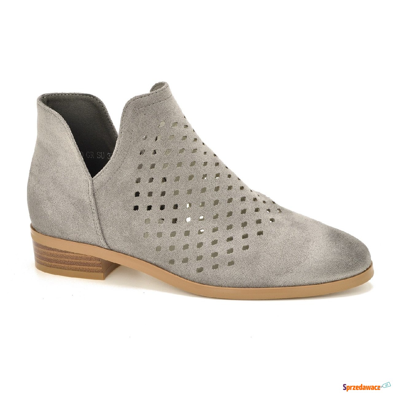 Botki  Vinceza 58240 szare