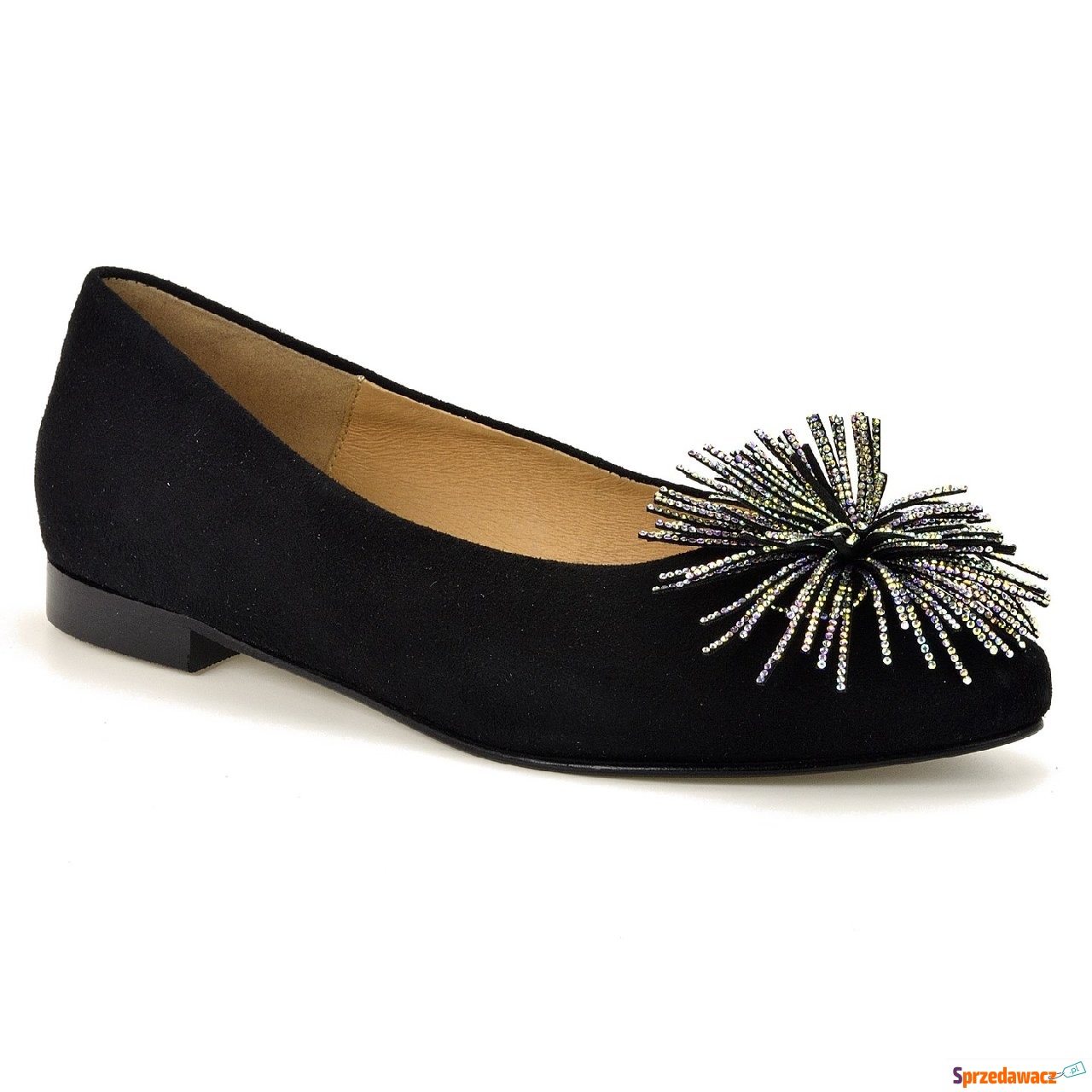 Czarne Baleriny KARINO 4953/003-P...