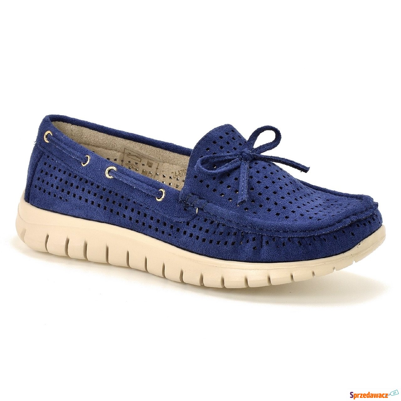Mokasyny Vinceza 87974 granatowe