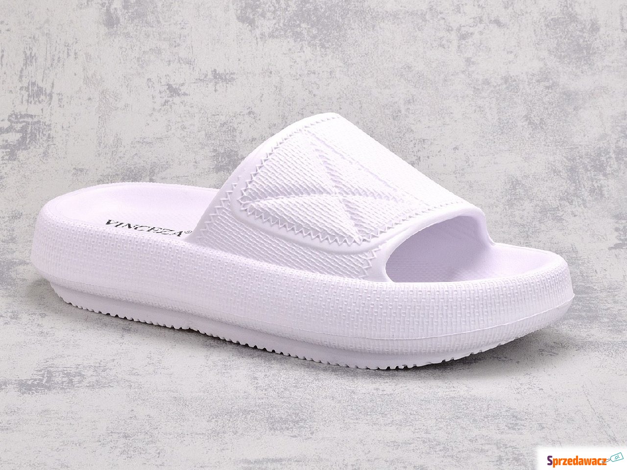 Klapki piankowe Vinceza 76050 białe