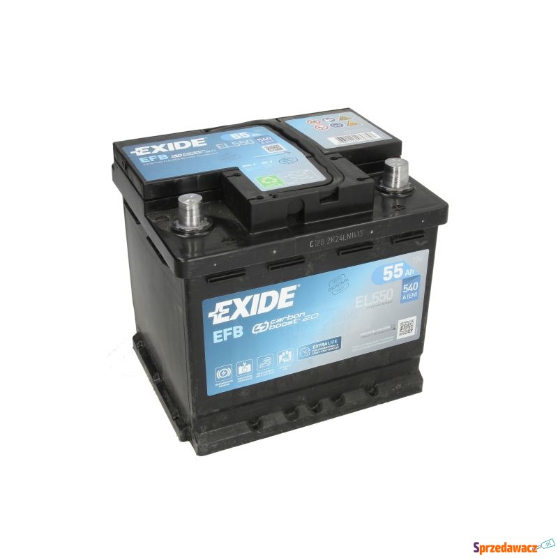 Akumulator 55Ah 540A Exide EL550...