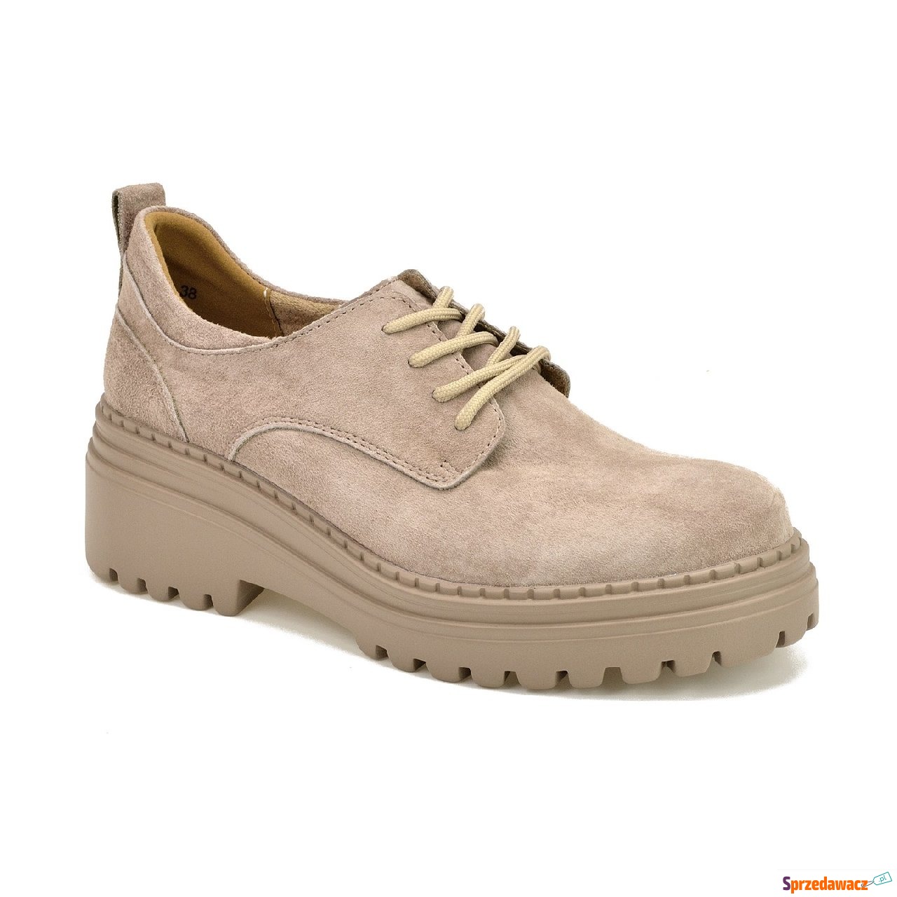 Półbuty Filippo DP6123/24 taupe