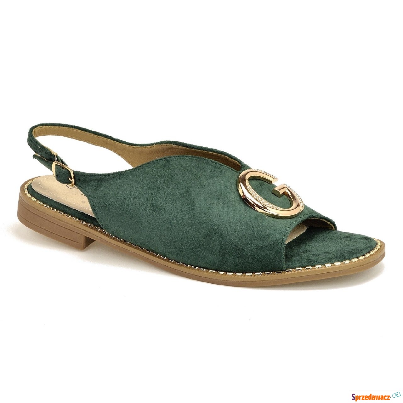 Sandały S.Barski KV27-058 zielone