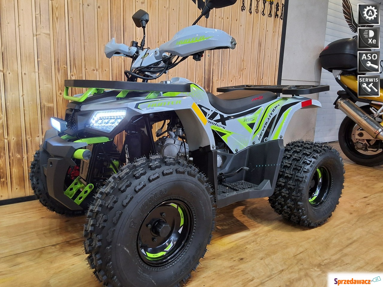 ASIX HUNTER 125 ccm Bardzo dop...