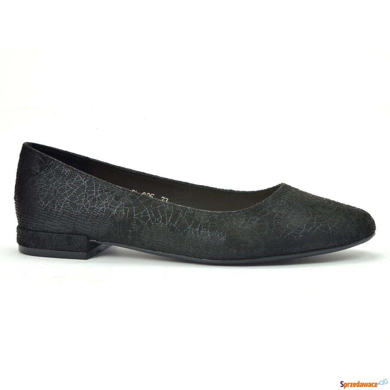 Baleriny Sergio Leone BL625  czarny