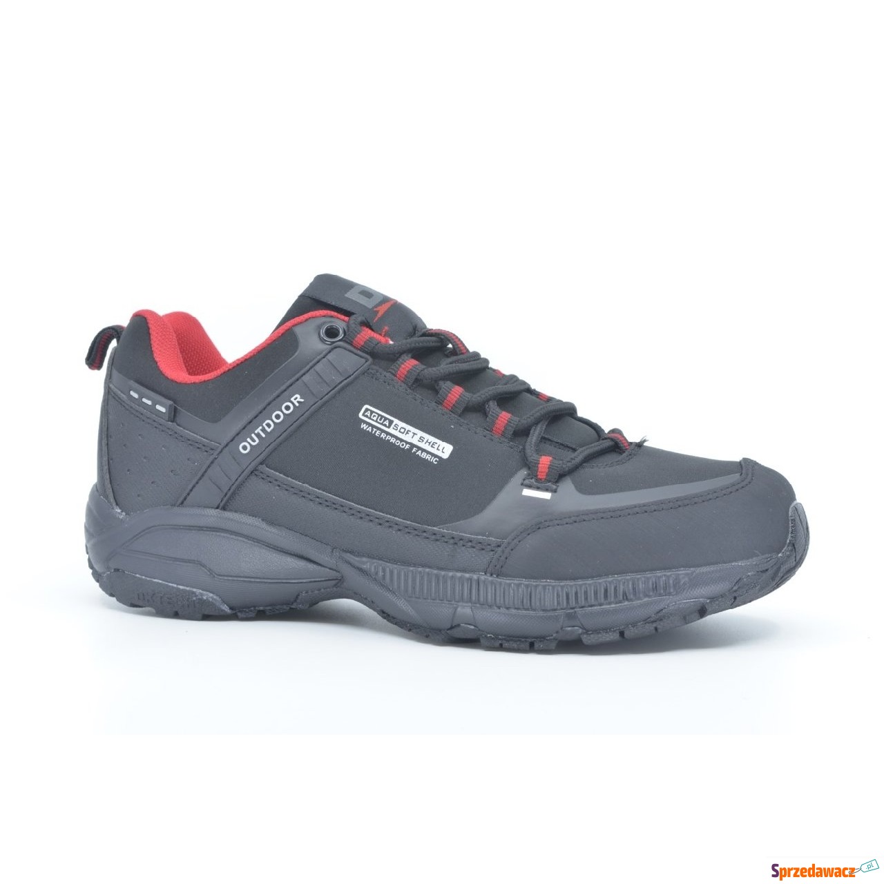 SoftShell DK 1096 czarny+ czerwony
