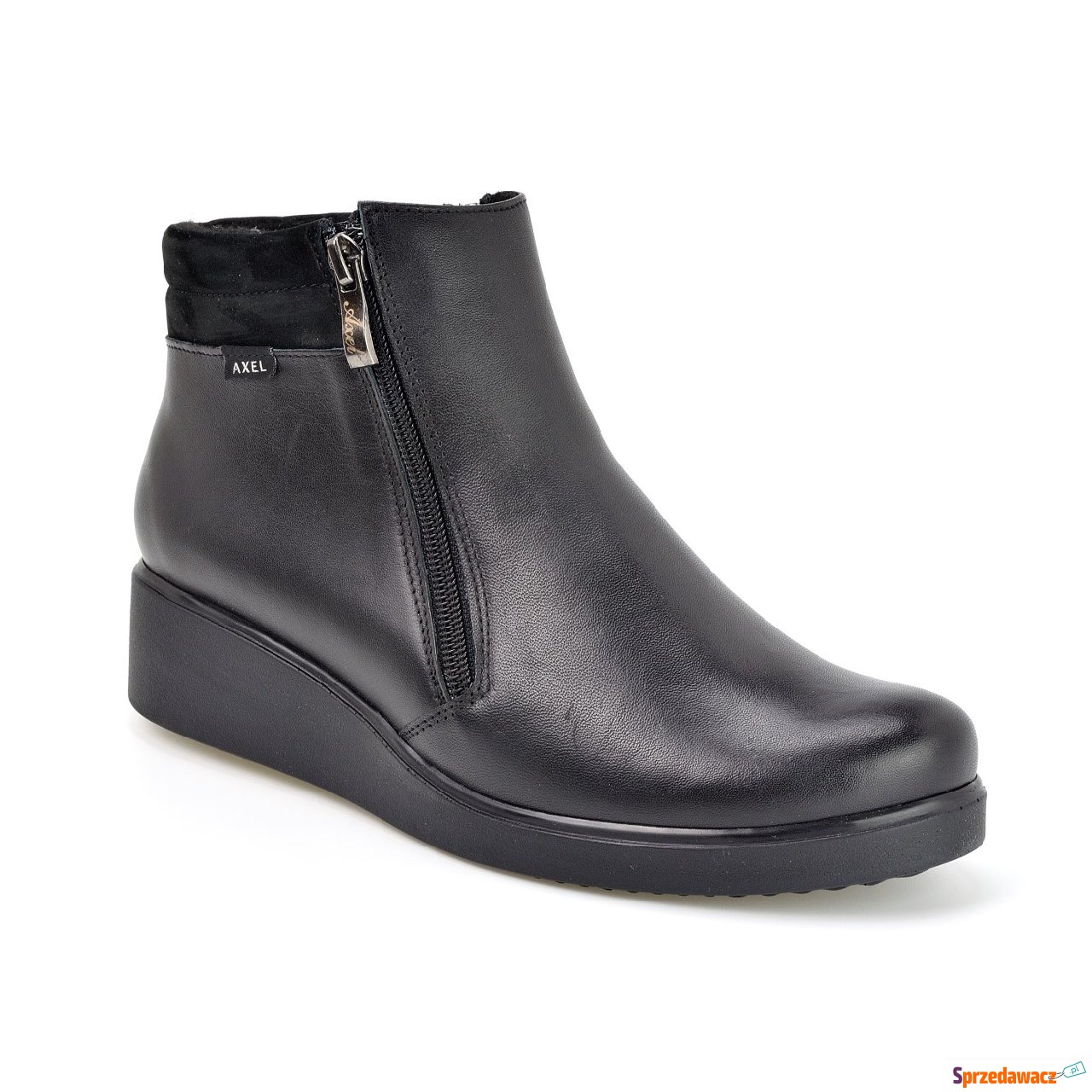 Botki  Axel 4414 czarny + czarny...