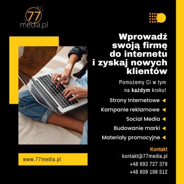 Strona, reklama, social media - kompleksowy marketing dla Ciebie!