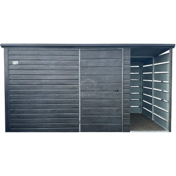 Schowek - domek ogrodowy 3x2m + wiata 1m drew... - Altany, domki, namioty - Opole - zdjęcie 1