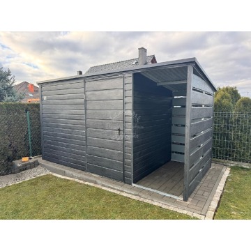 Schowek - domek ogrodowy 3x2m + wiata 1m drew... - Altany, domki, namioty - Opole - zdjęcie 3