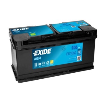 Akumulator 106Ah 950A Exide AGM Start&Stop -... - Akumulatory - Sosnowiec - zdjęcie 1