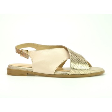 Sandały Uncome 32402 beige platino