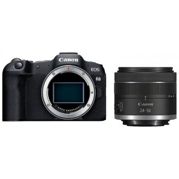 Canon EOS R8 + RF 24-50MM F4.5-6.3 IS STM