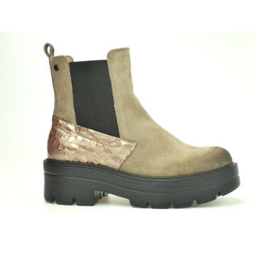 Botki  Lemar 60318 W. taupe + odessa