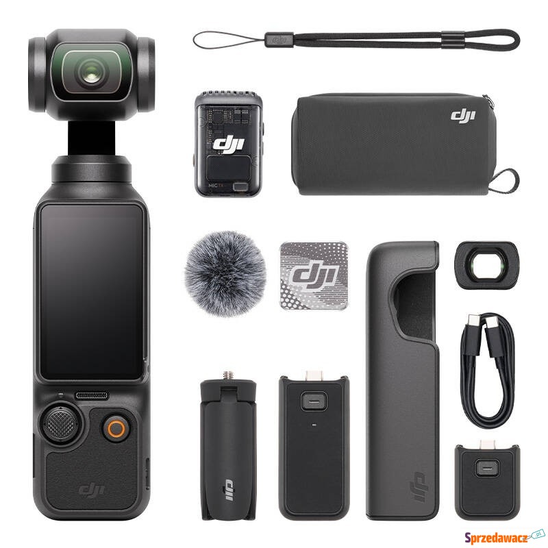 DJI Osmo Pocket 3 Creator Combo - Kamera sportowa... - Kamery sportowe - Gliwice