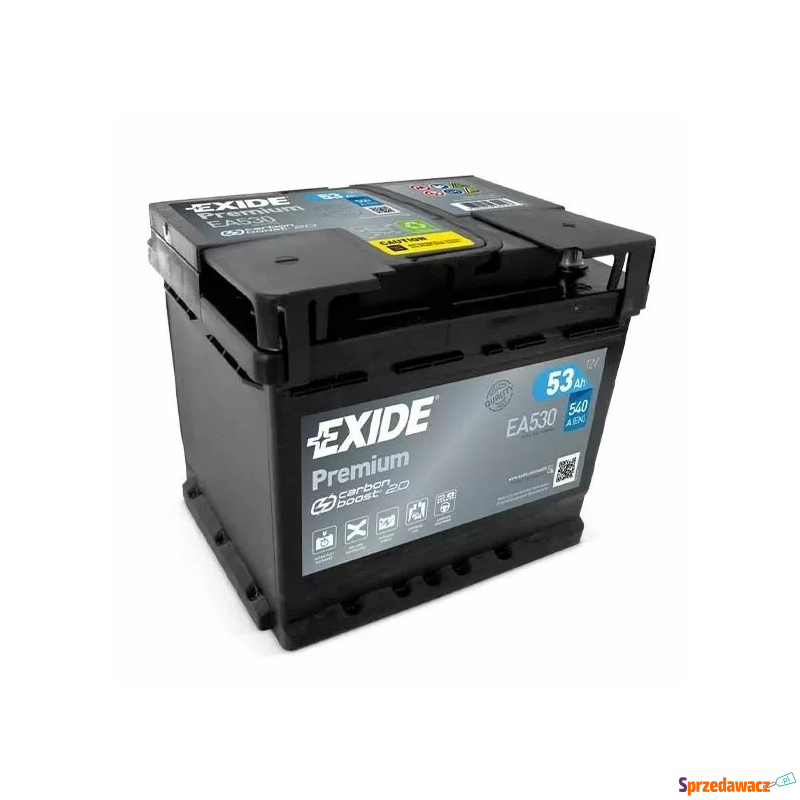 Akumulator 53Ah 540A EN Exide Premium - Akumulatory - Otwock