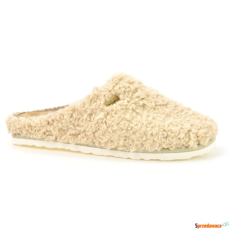 Pantofle pełne Inblu CS000033 naturale - Klapki damskie - Konin