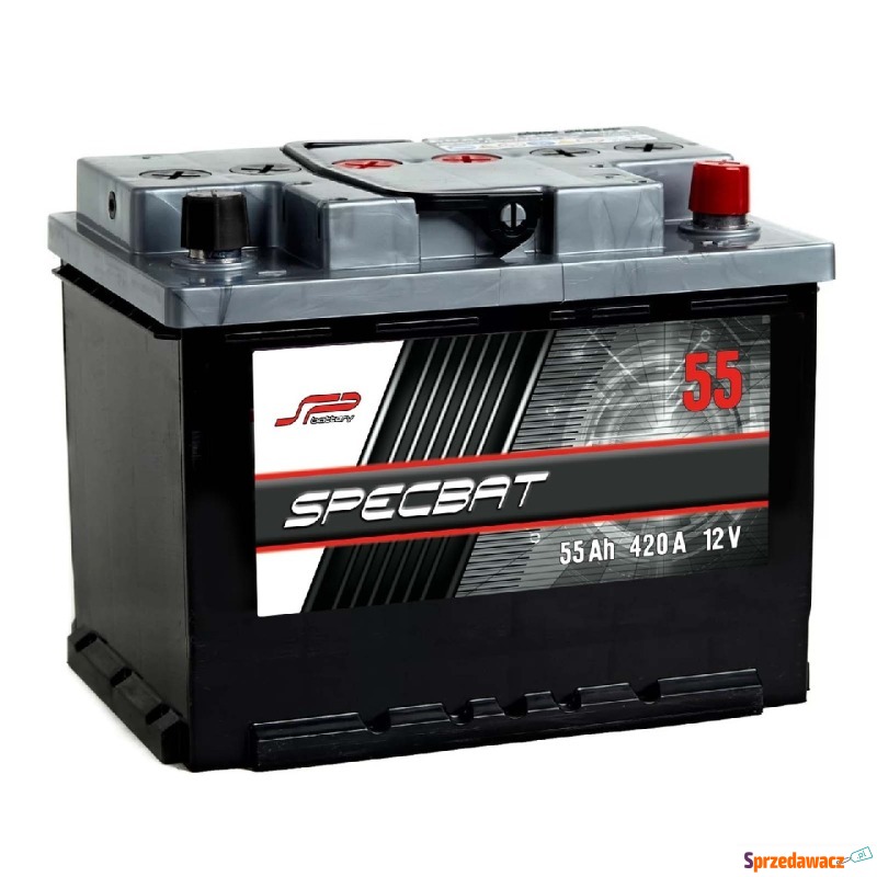 Akumulator 55Ah 420A Specbat Darmowa wymiana - Akumulatory - Rzeszów