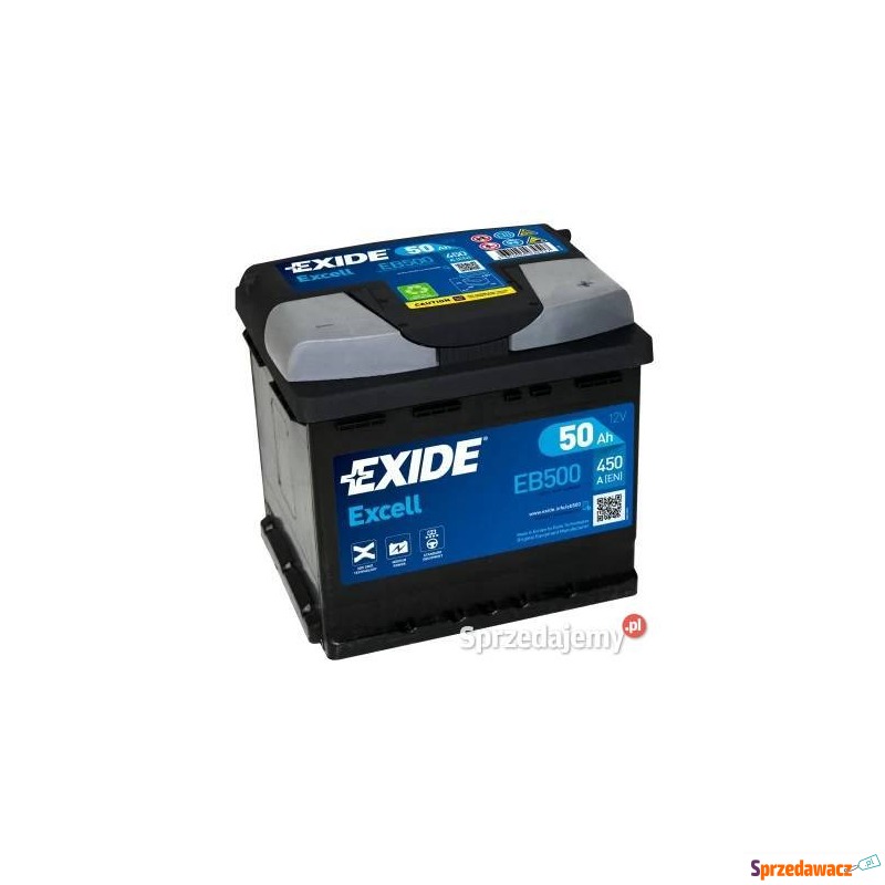 Akumulator 50Ah 450A Exide Excell - Sosnowiec - Akumulatory - Sosnowiec