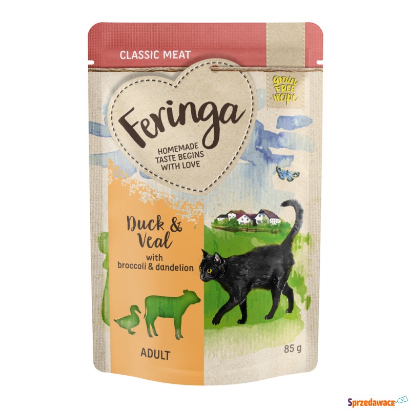 Feringa w saszetkach, 12 x 85 g - Kaczka i ci... - Karmy dla kotów - Kielce