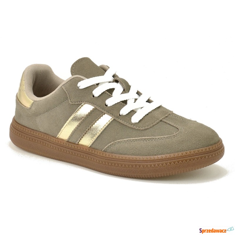 Sneakersy  Sergio Leone SP-106 jasny brąz - Półbuty damskie - Łódź