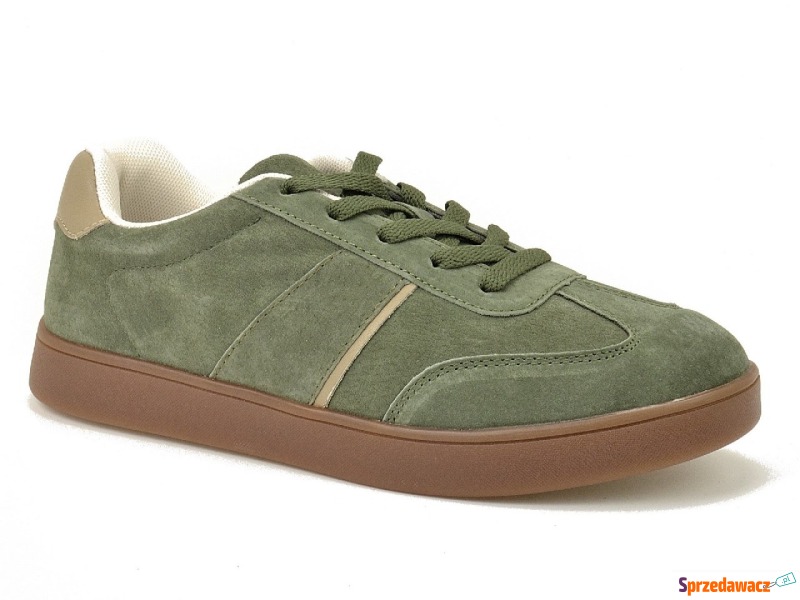 Sneakersy  Sergio Leone SP-112 oliwka - Półbuty damskie - Gdynia