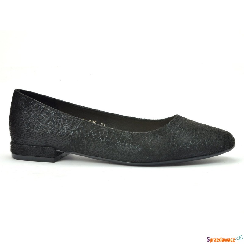 Baleriny Sergio Leone BL625  czarny - Balerinki damskie - Przemyśl