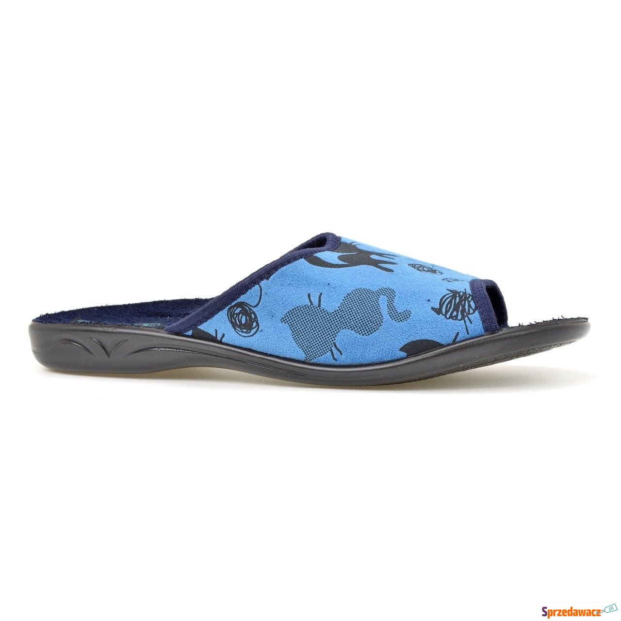 Pantofle  Adanex 27753  granat