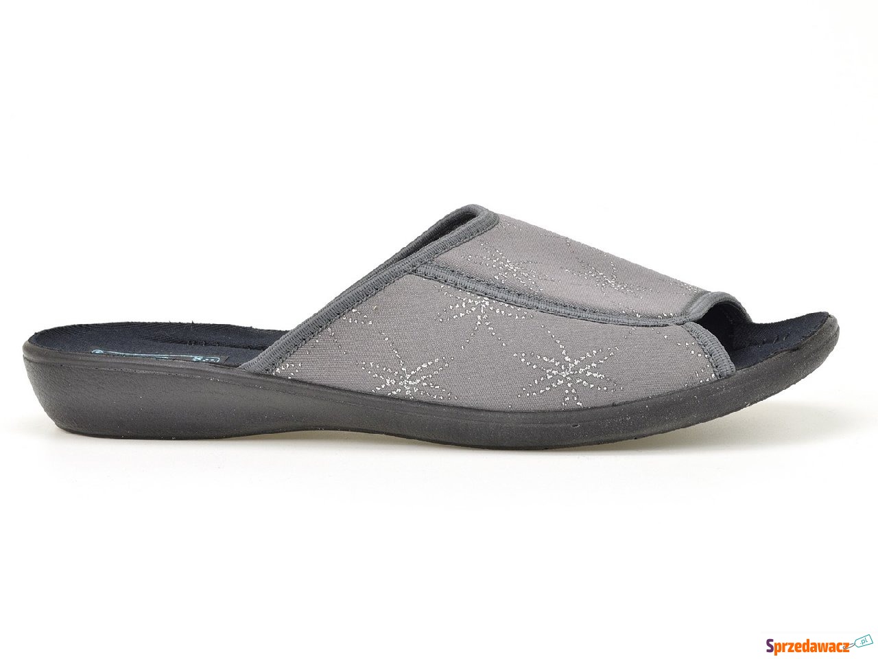 Pantofle  Adanex 27106  popiel