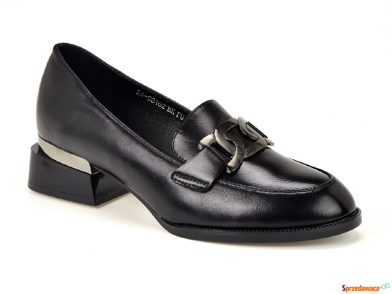 Mokasyny  Vinceza 58162 czarne