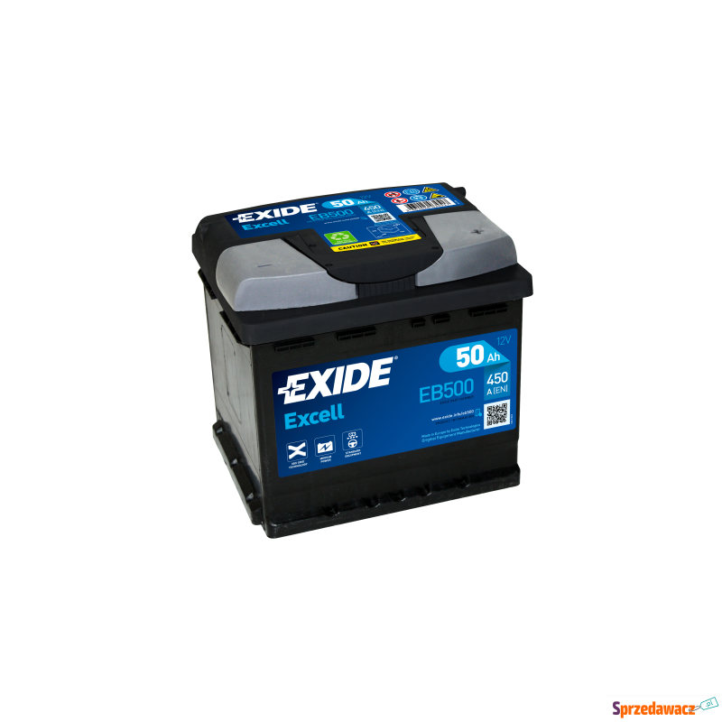 Akumulator Exide Excell 50Ah 450A...