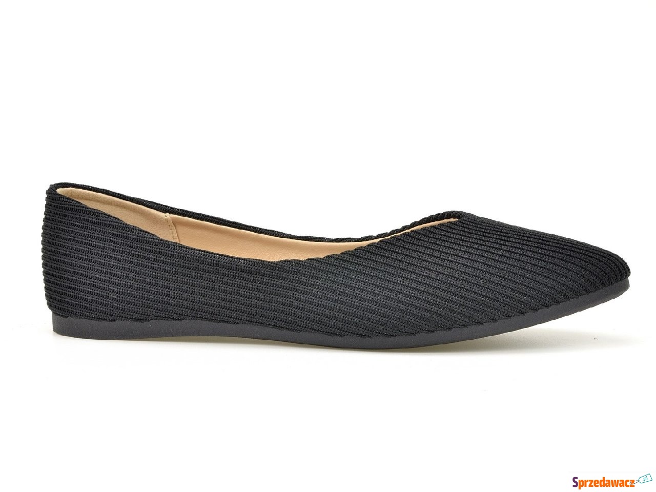 Baleriny Vinceza 23-2220 czarne