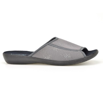 Pantofle  Adanex 27106  popiel