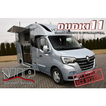 Renault Master - Koniowóz 2,3dci Nowa Zabudowa Ogierowa. Kamery na Stanowiska