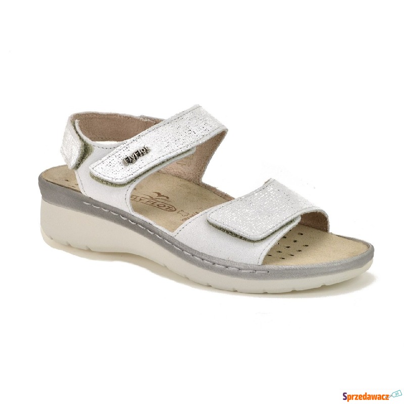 Sandały  FLY FLOT 29G05BV light grey - Sandały damskie - Zielona Góra