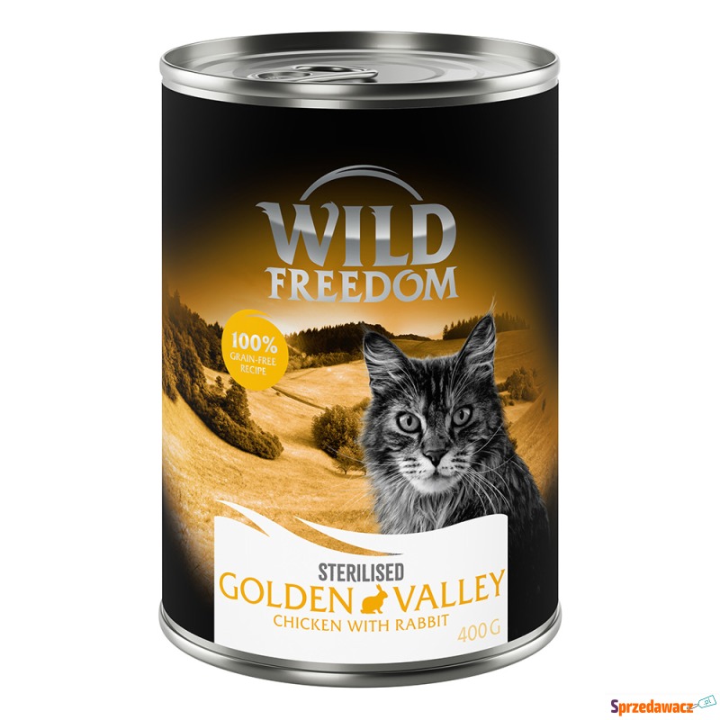 Wild Freedom Adult Sterilised, 12 x 400 g - bez... - Karmy dla kotów - Toruń