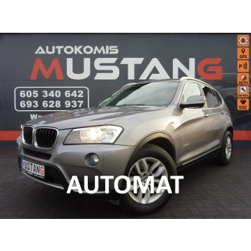 BMW X3 - 2.0D 184Ps*AUTOMAT*X-DRIVE*Navi*Klimatronik*Skóra*2xPDC*2 komplet opon
