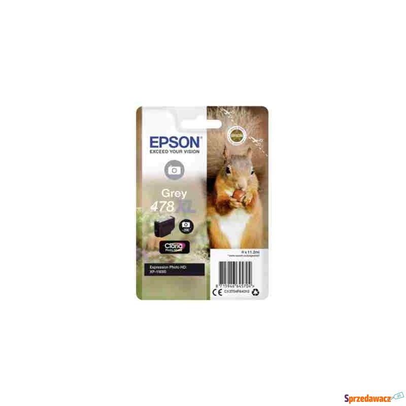 Tusz Oryginalny Epson 478 XL (C13T04F64010) (... - Tusze, tonery - Nysa