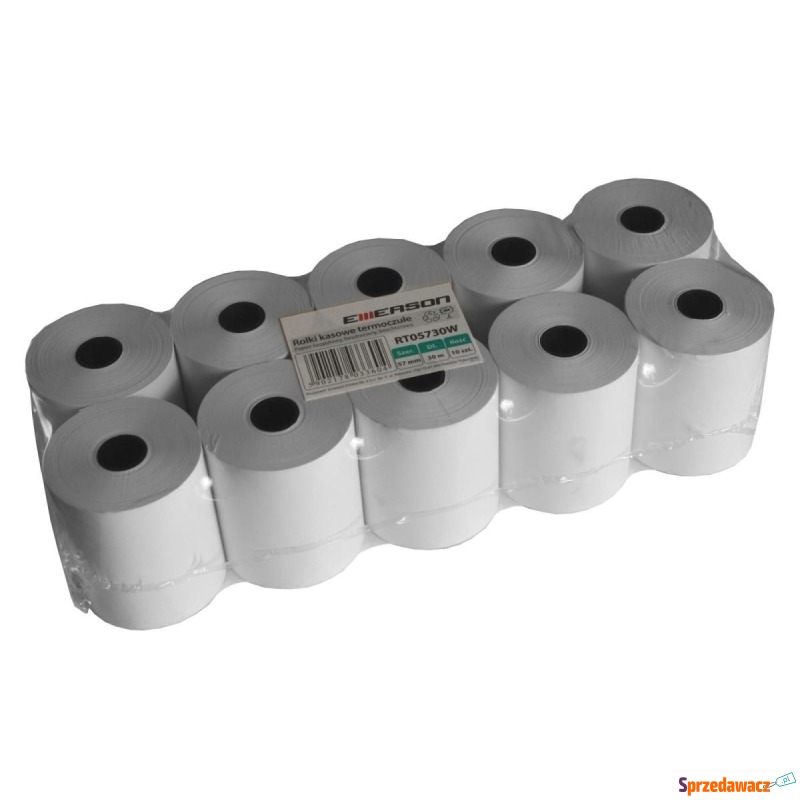 Rolka termiczna do kas fiskalnych 57mm 30m 10... - Kasy fiskalne - Ruda Śląska