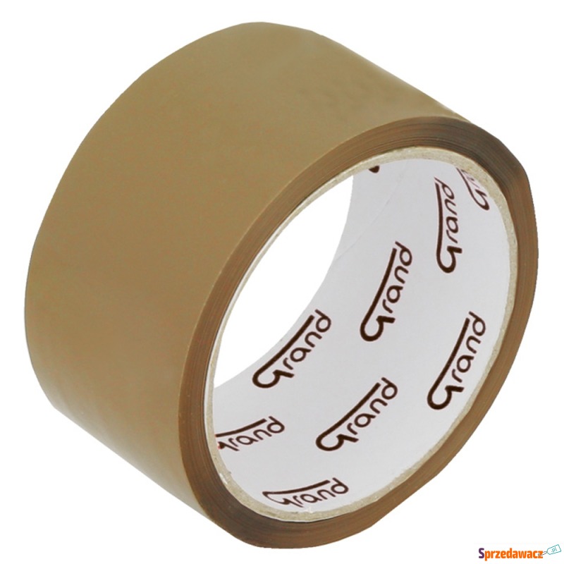 Taśma klejąca 48mm 50 metrów pakowa brązowa Grand - Taśmy klejące - Lębork