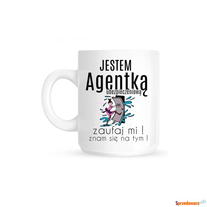 kubek dla agentki ubezpieczeniowej