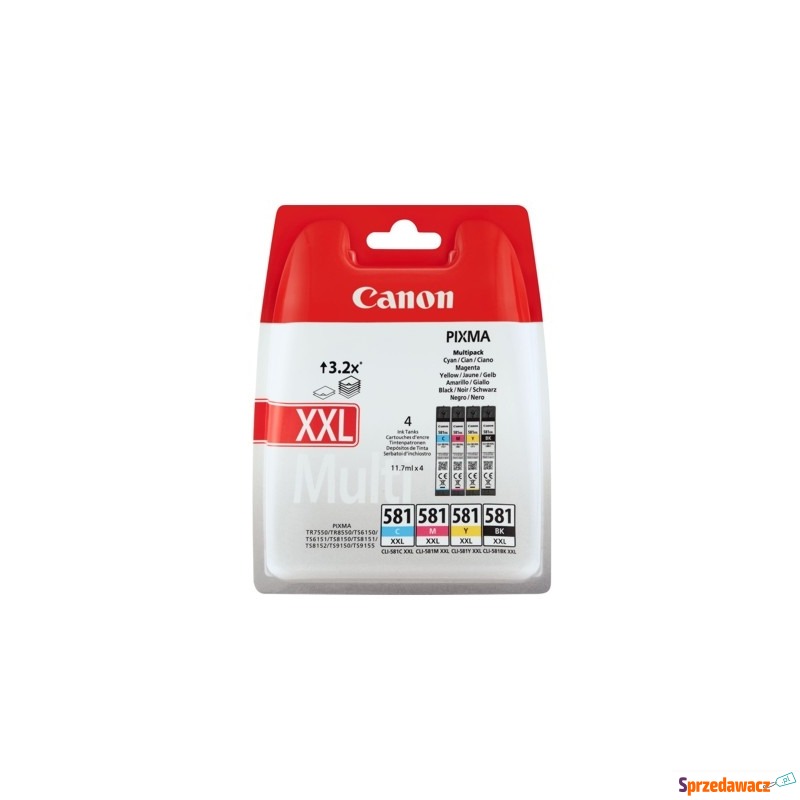 Tusze Oryginalne Canon CLI-581...
