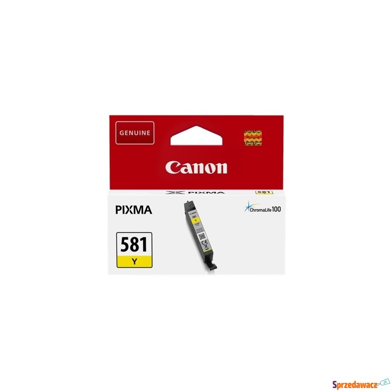 Tusz Oryginalny Canon CLI-581 Y...